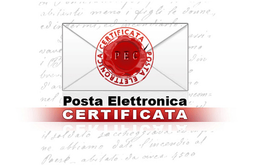 Registrazione posta PEC