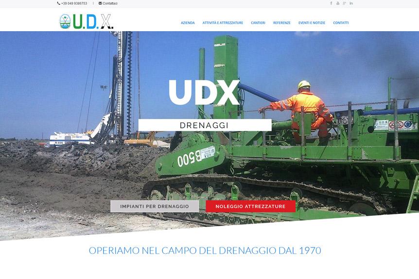 realizzazione sito web Udx